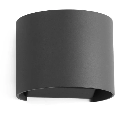 Image of Sunset LED Outdoor Wall Light Dark Grey IP54