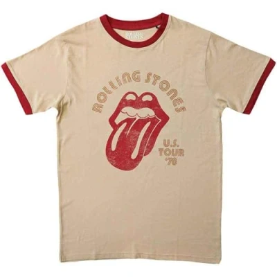 Image of The Rolling Stones Us Tour &#039;78 Official Tee T Shirt Mens Unisex (Large)