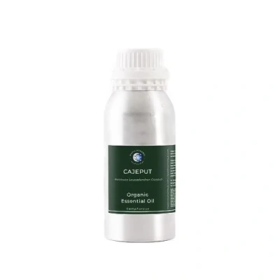Image of Mystic Moments Organic Cajeput Essential Oil 1Kg Pure &amp; Natural for Diffusers, Aromatherapy Massage Blends Vegan GMO Free
