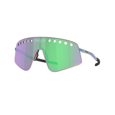 Image of Oakley Sutro Sweep Unisex Sports glasses, Size: One Size, Polished oil slick