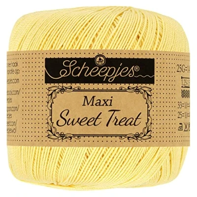 Image of Scheepjes Maxi Sweet Treat 403 Lemonade Yarn 10x25g