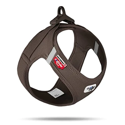 Image of Vest Harness curli Clasp Air Mesh Brown XS