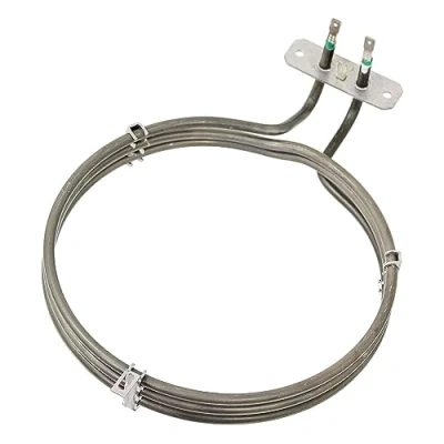 Image of SPARES2GO 3 Turn Round Heater Heating Element compatible with Rangemaster 55 90 110 Classic Fan Oven Cooker (2500w)