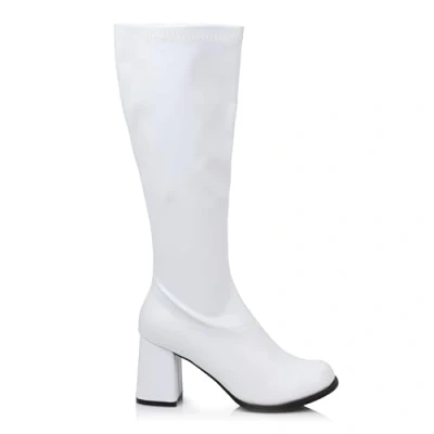 Image of Ellie Shoes Women&#039;s Gogo Knee High Boot, White, 5 UK