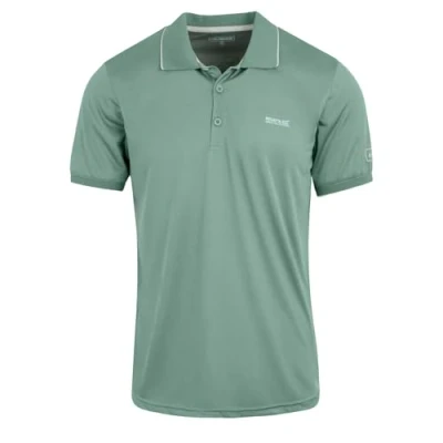 Image of Regatta Men&#039;s Quick Drying Remex II Jersey Polo Shirt Glacier Solid, Size: L