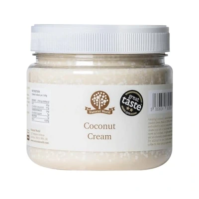 Image of Nutural World Coconut Cream (1kg) Great Taste Award winner