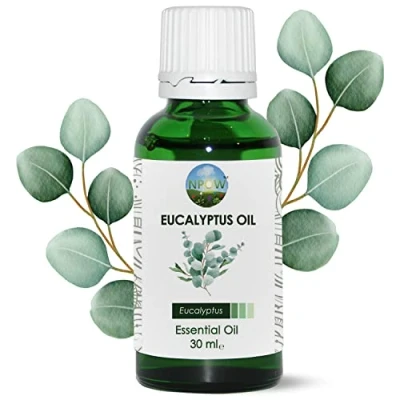 Image of NPOW Eucalyptus Essential Oils Organic for Diffusers, Aromatherapy Diffuser Oils, Pure Scented Oil Inhaling, Relaxation, Massage Therapy 30ml