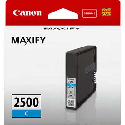 Image of Canon PGI 2500C Inkjet Cartridge Cyan 9301B001