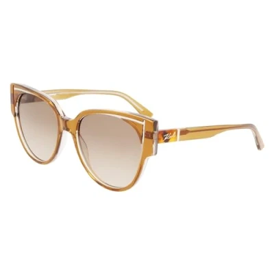 Image of Karl Lagerfeld KL6068S WoMens sunglasses Brown One Size