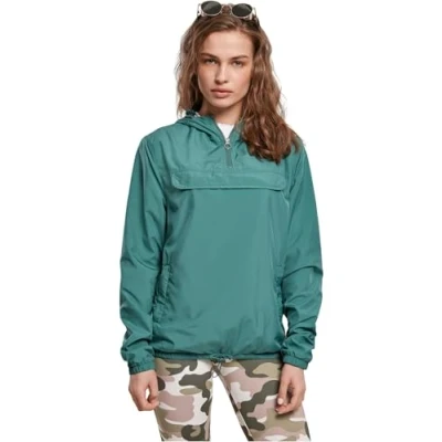 Image of Urban Classics Basic Windbreaker, Women&#039;s, Size: 5XL, Paleleaf
