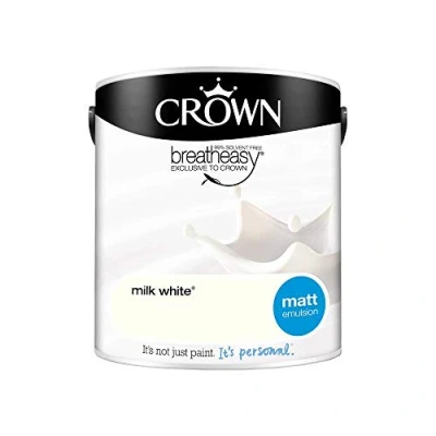 Image of Crown Retail Core Emulsion Matt Milk White 2.5 L