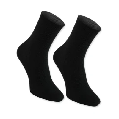 Image of Rainbow Socks 1 pair of DIABETIC Elastic Cotton for SWOLLEN FEET, Black L