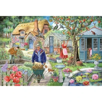 Image of Find The Difference 1000 Piece Jigsaw Puzzle No.1 In Garden