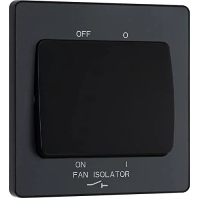 Image of BG Electrical Evolve Fan Isolator Switch, Triple Pole