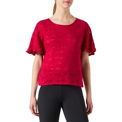 Image of OxbOw M1tania Women&#039;s T Shirt, womens, OXV916222, Peony, FR : S (Taille Fabricant 1)