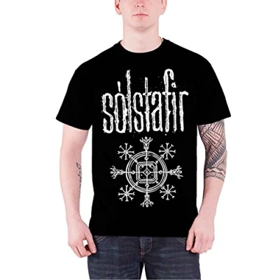 Image of Solstafir Icelandic Heathen Bastards offiziell Herren Nue Schwarz T Shirt