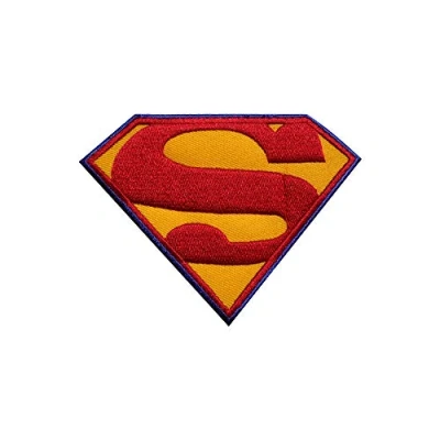 Image of Superman Iron On Patch Sew Embroidered Patch/Badge for Clothes Shirts Jeans etc