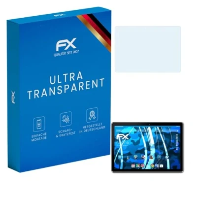Image of atFoliX Screen Protection Film compatible with Pritom M10 Protector, ultra clear FX Protective (2X)