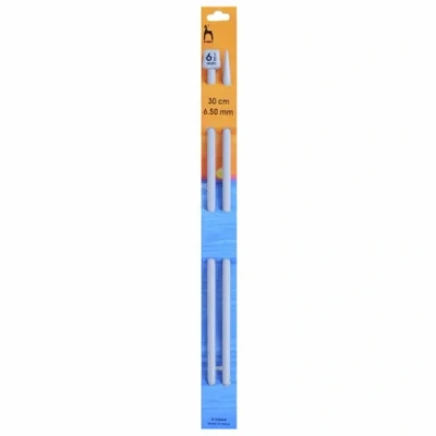 Image of Pony Single Ended Classic Knitting Pins, Multi Colour, 6.5mm