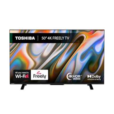 Image of Toshiba 50UV2F53DB 4K Smart VIDAA TV, Ultra HD, HDR10, Freely, Disney+, Prime Video, Netflix, Dolby Atmos, Vision, Sound by Onkyo, Works with Alexa, Google Assistant, Voice