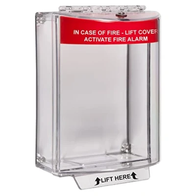Image of Safety Technology International STI 13110FR Universal Stopper Polycarbonate Cover, Clear