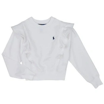 Image of Polo Ralph Lauren Sweatshirt for kids, Size: 7 8y, White/newport navy