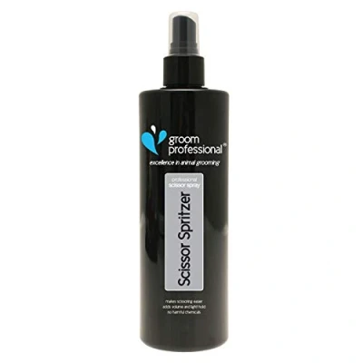 Image of GROOM PROFESSIONAL Scissor Spritzer Dog Spray Helps to Reduce Static in Coat Leaves the Hair Ready be Scissored &amp; Comb Easily Through Adds Volume Coat, 500ml