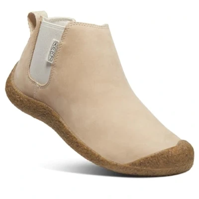 Image of KEEN Women&#039;s Mosey Chelsea Leather Boots, Safari/Birch, 3.5 UK