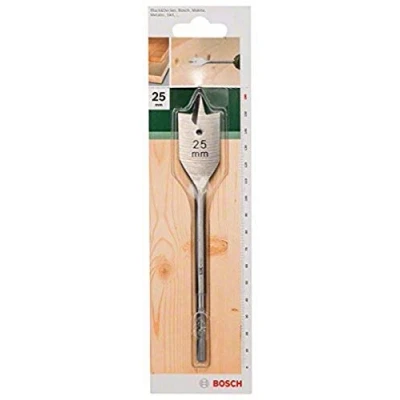 Image of Bosch 1x Spade Bit (for softwood, medium hard wood, Hex, Ø 25,0 mm, Accessory Drill Driver)