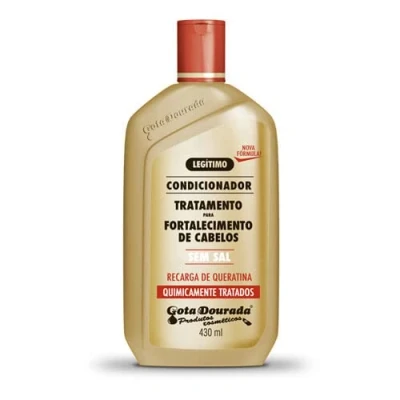 Image of Drop Dourada Recharge Keratin Conditioner 430 ml