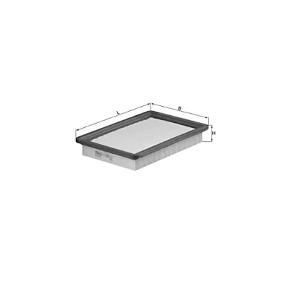 Image of 2811323001, 281132D000, 281132S000, 281133X000, AL006M0002 Air Filter MAHLE ORIGINAL LX 790 40,0mm 180mm 261,0mm Insert HYUNDAI: COUPE