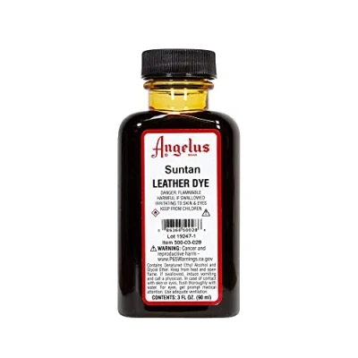 Image of Angelus Leather Dye Sun Tan 3oz