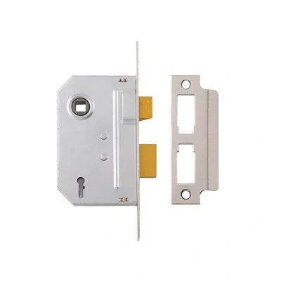 Image of Yale Locks PM320CH25 3 Lever Mortice Sash Lock 67mm 2.5 inch Polished Chrome Finish
