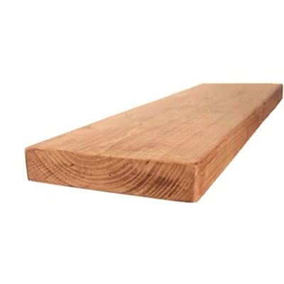 Image of Chunky Rustic Floating Shelf 9x2, Natural Oak, 120cm
