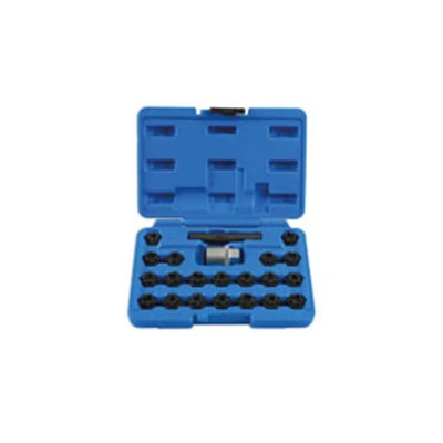 Image of Laser 7108 Locking Wheel Nut Key Set 22pc for VAG