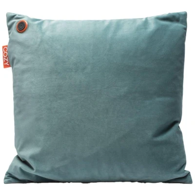 Image of BODI TEK Cozy Una Heated Cushion Green, 45 x 45cm