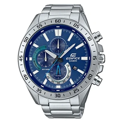Image of Casio Unisex Adults Chronograph Quartz Watch with Stainless Steel Strap EFV 620D 2AVUEF