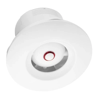 Image of Bathroom Ceiling Extractor Fan 150mm / 6&quot; with Humidity Sensor (Humidistat) Timer (Delay) Ball Bearing Kitchen Round Ventilator WXO150H