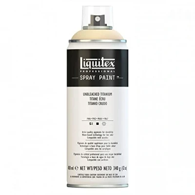 Image of Liquitex Professional Spray Paint 400 ml, Unbleached Titanium