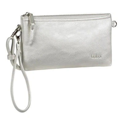 Image of Gabor bags Emmy Women&#039;s Evening Bag Clutch Small, silver, 22,5x4,5x13,5, 001642