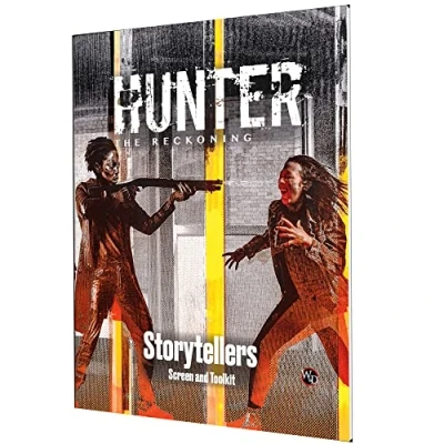 Image of Renegade Game Studios Hunter: The Reckoning 5th Edition Roleplaying Storyteller Screen Kit RPG Accessory, Master,