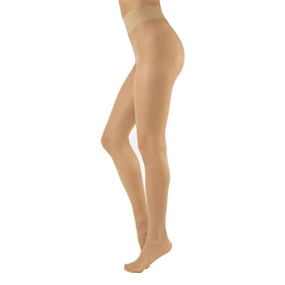 Image of CALZITALY Women&#039;s Anti Cellulite Slimming Opaque Tights Shaper Pantyhose S, M, L, Xl 70 Den Black, Natural Italian Hosiery (M, Skin)
