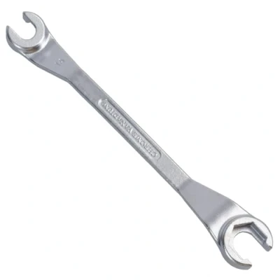 Image of 14mm and 17mm Brake Line Open Ended Spanner Wrench Hydraulic Pipe