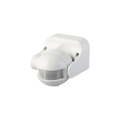 Image of Tiltable 180 Degree IP44 PIR Sensor White Ovia