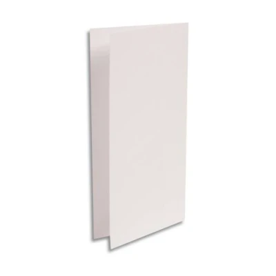 Image of Clairefontaine Ref 22585C Pollen Iridescent Folded Card (Pack of 25 Sheets) 106 x 213mm Sized, 210gsm Grained Card, Acid Free, Inkjet &amp; Laser Printer Compatible White