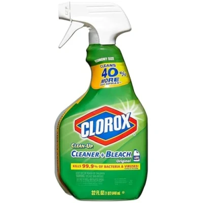 Image of Clorox Clean Up Cleaner with Bleach Spray Bottle, 32 Fluid Ounces (Pack of 3)
