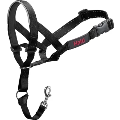 Image of Halti Dog Headcollar, Black, Size 1