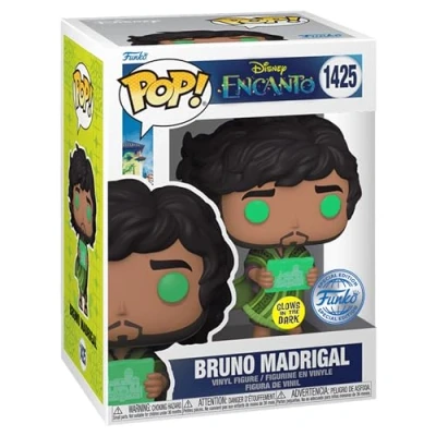 Image of Funko Pop! Disney: Encanto Bruno Madrigal with Prophecy Special Edition Glow in The Dark Exclusive #1425
