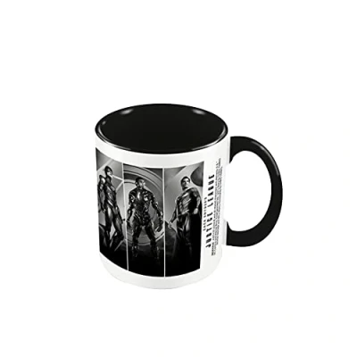 Image of Justice League Contrast Mug, Black/White, One Size