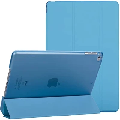 Image of For Apple iPad Mini 1/2/3 Smart Magnetic Stand Case with Automatic Wake/Sleep (Turquoise)